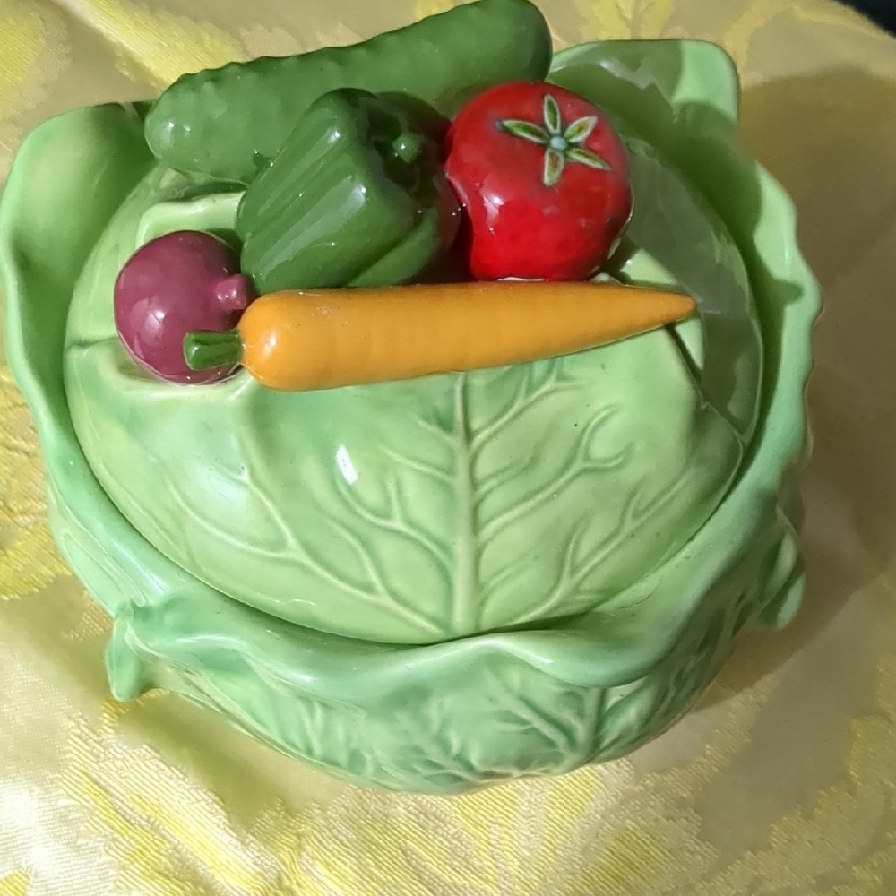 Vegetable-cabbage Ceramic Dish